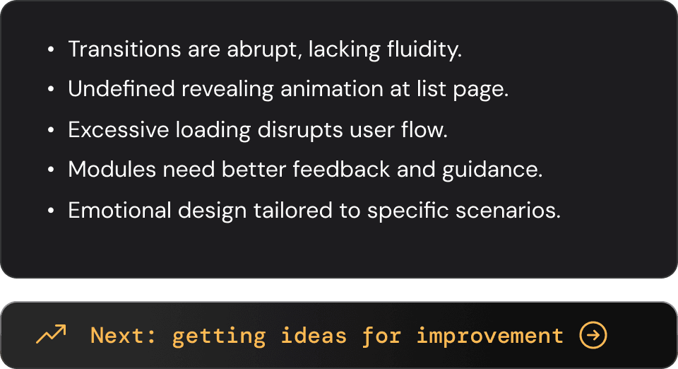 Glitching, errors and experience gaps — 2